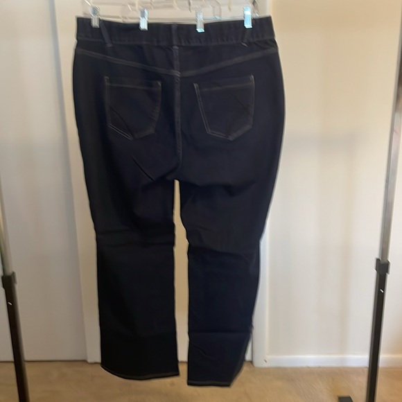 Lane Bryant- Tighter Tummy Control Blue Jeans. Dark wash. Plus size 20. EUC. - Picture 3 of 5